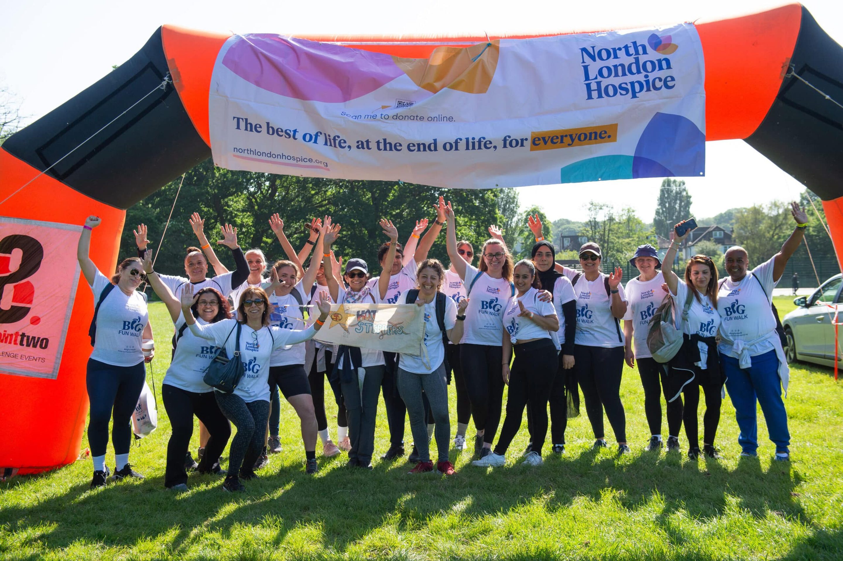 40 Fun Walk North London Hospice | Big Fun Walk