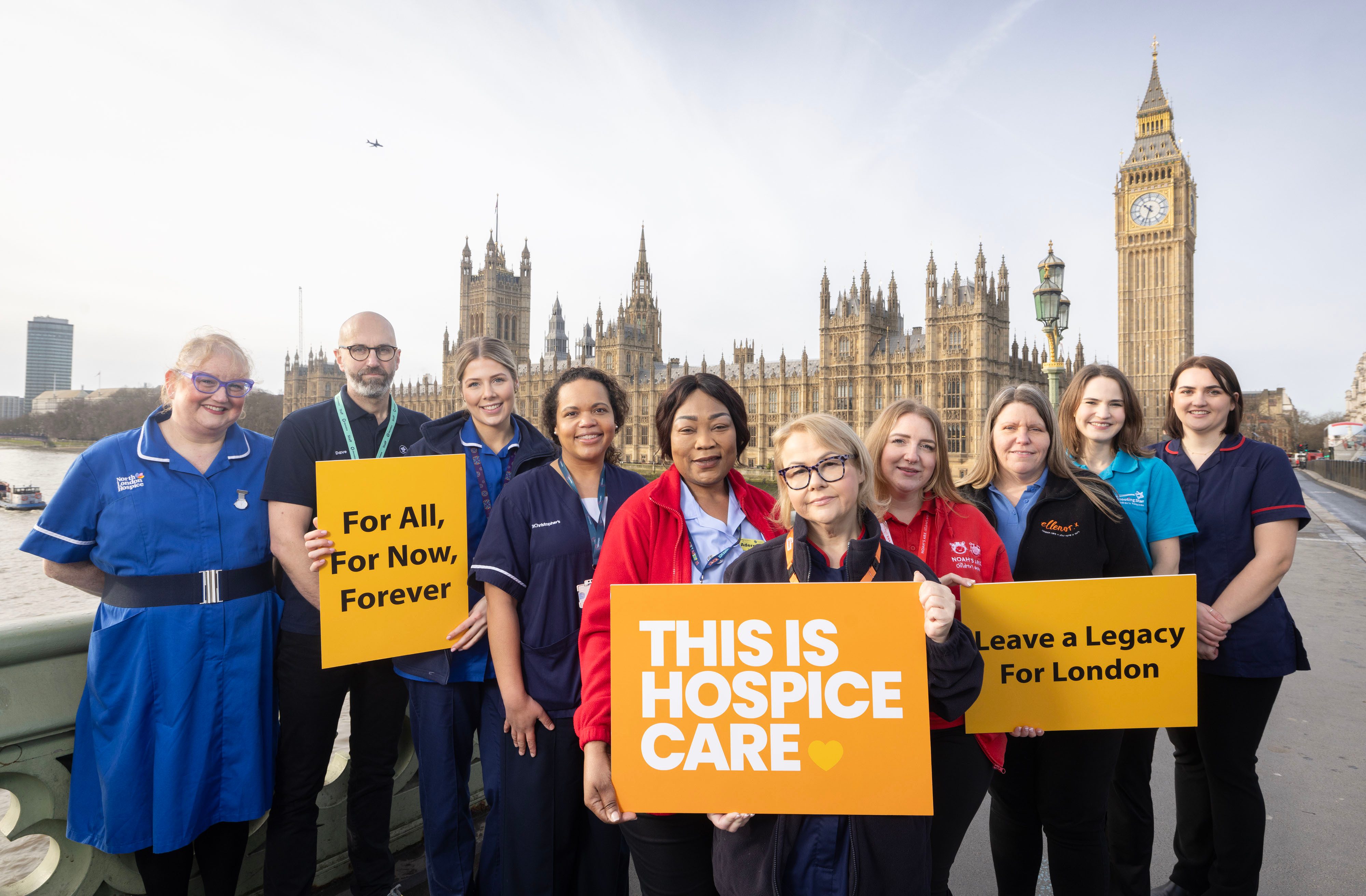 Hospices unite to call on Londoners to leave a legacy